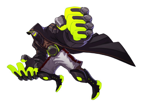 A few more OCs from my fighting game project! Their names are Kina, Sharknabro, and Amzo in that ord