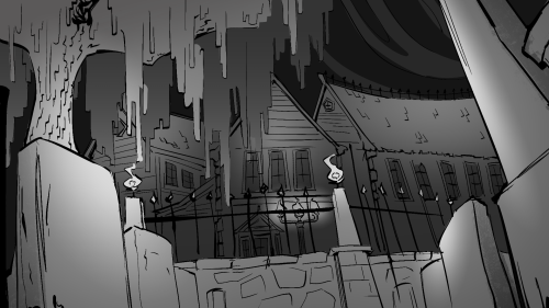 Touched Up Some Grimm Deeds Visdev I Did Last Year Over The Weekend. Couple Of Shots Of The Necropolis