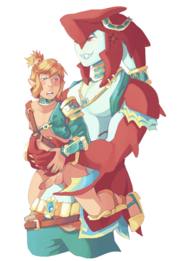 naughtypelli:  Sidon is still tough to draw