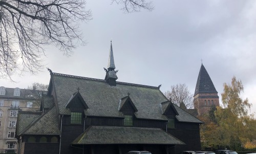 Holmen&rsquo;s Cemetery Chapel, Copenhagen, Denmark.The designer of the chapel said that he got 