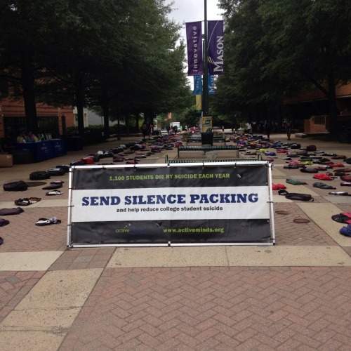 angryfemin-ish: laughatthestars: today, my school hosted an exhibit for suicide awareness day. the e