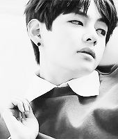 minsugoi-deactivated20141217:taehyung’s perfection in b&w ♡