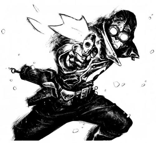 Porn Pics xombiedirge:  Lobster Johnson by Sebastian