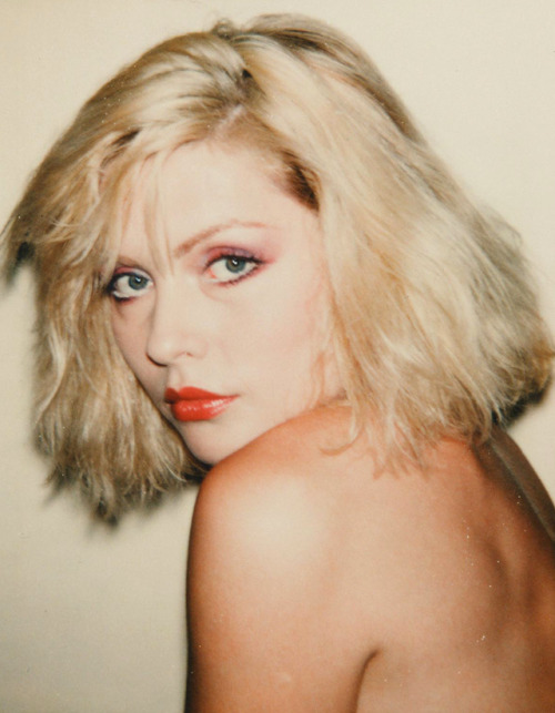 brianeno: debbie harry photographed by andy warhol [1980]