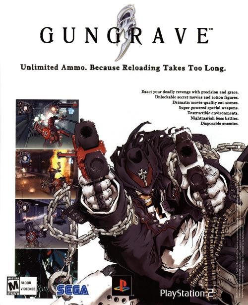 Sex vgprintads: ‘Gungrave’ [PS2] [USA] [MAGAZINE] pictures