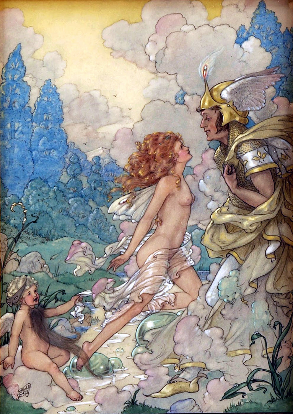  Weaver of Dreams by Harold Gaze, 1919 