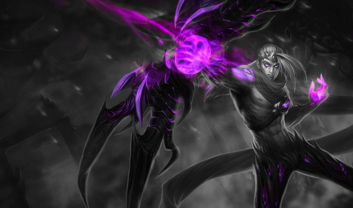 Monochromatic Splash Art: Classic Varus by AODRG 