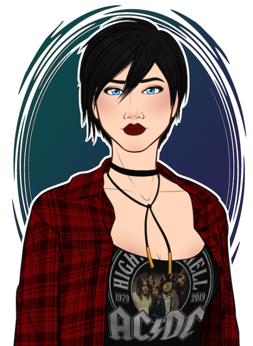 storybookhawke:I hardly ever draw Marian Hawke and needed to rectify that. Here she is in her full g