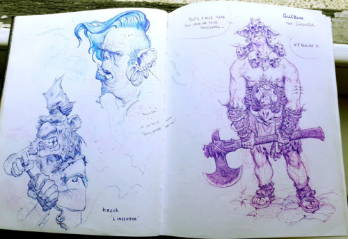 XXX quarkmaster:    Sketchbook dump 02   photo