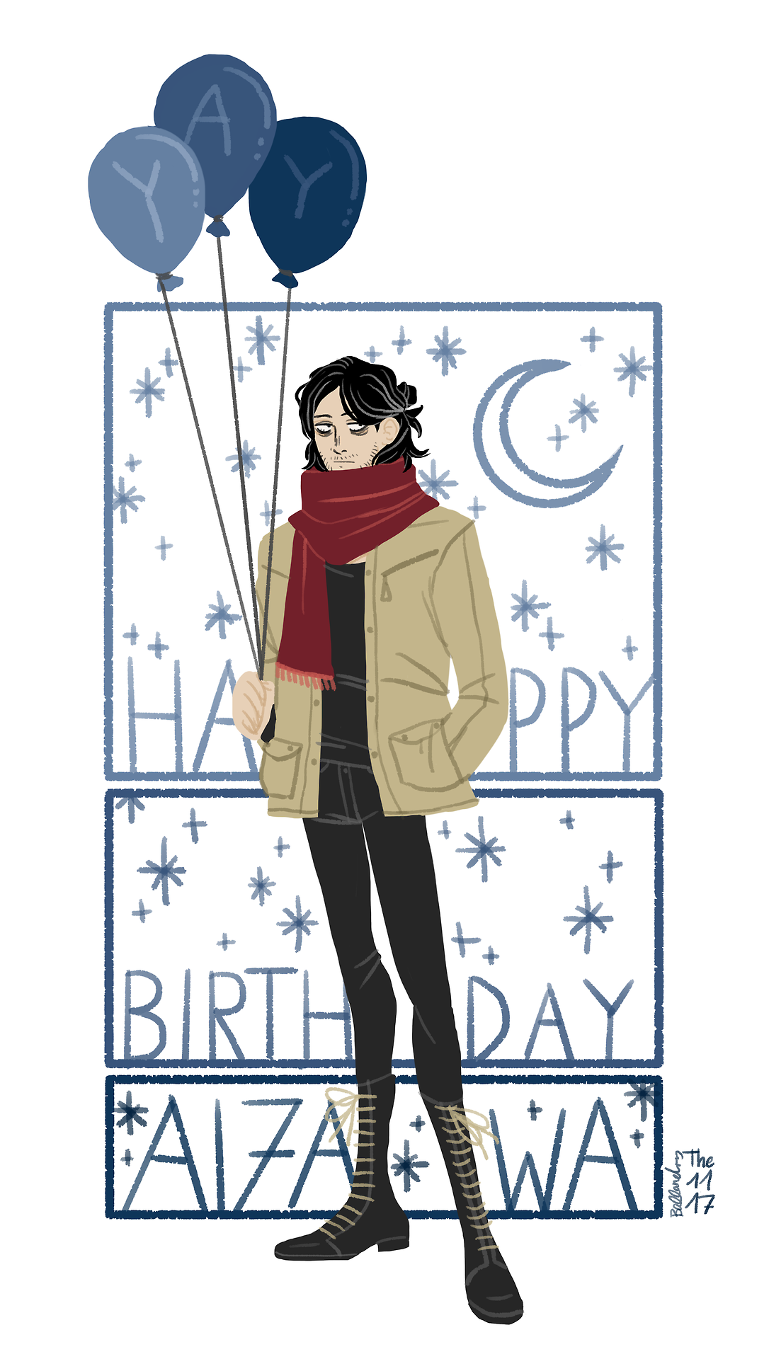 the-flying-beetle: Shouta Aizawa, *8th of November the weather’s getting colder