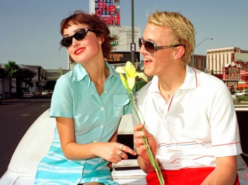 almostgolden:  longandlanky:  supermodelgif:Rose Byrne &amp; Heath Ledger, Las