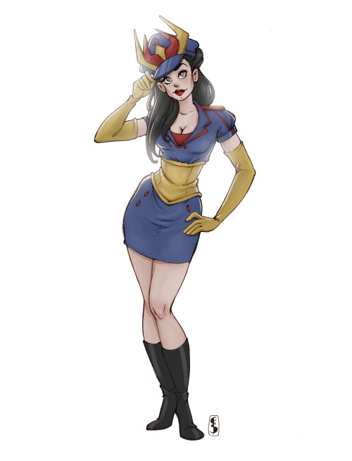 DC Bombshells Part 1 of 6 A series of the DC Pinup girls I did just for fun last year