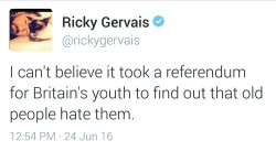 liberalsarecool:  Typical of conservative boomers to deny what they enjoyed to the next generation. “I’ve got mine” selfish pricks.