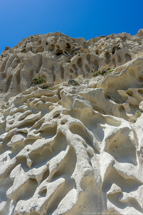 nature-and-landscape-photography:Awesome erosional features in the Kos Plateau Tuff