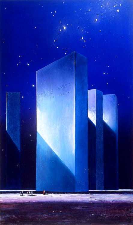 translucentmind:Triple Towers // John Harris