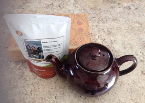 My latest purchase from adagioteas has arrived! Andrew Foyle&rsquo;s tea is appropriately assert