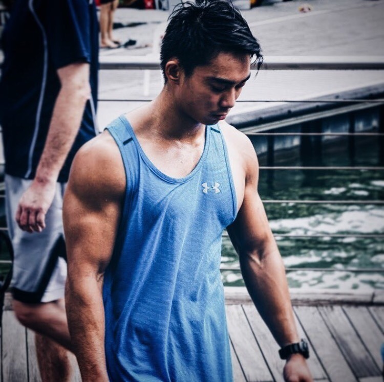 overture69:  shavedarmpitsareyummy:  man2top:  heymerlionboys: Kester Neo @eclypheon