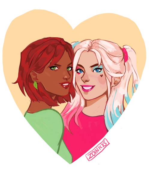 zoinkysdraws:  just gals being pals!