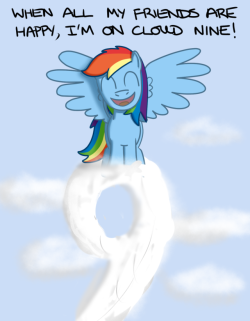 hoofclid:A very silly joke for a very silly Dashie. x3!