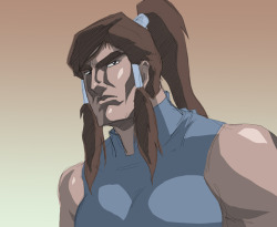 wruzicka-reblogs:  Hokuto no Korra Sometimes, I feel like this is what all my drawings of Korra look like on my storyboards. 