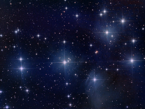 The Pleiades (M45)image credit: Davide Simonetti