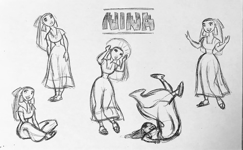 barryjohnson77: Model Sheet Monday Model sheets from Kingdom of the Sun before it became Emperors Ne