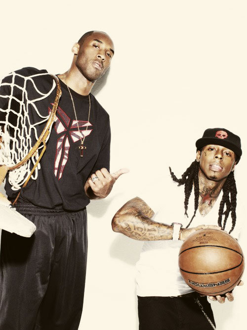 diamond-dope-shit:  jbeckford:  Basketball + Hip Hop (2009) Kobe Bryant + Lil Wayne // Vibe Magazine (Part 2) The Black Mamba + Lil Tunechi in the Vibe Magazine, December 2009 / January 2010 issue. Photo Source: TrooyJones.com + Vibe.com  Dope and Swagged