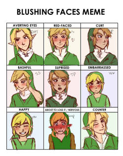 gathoconpincel:  really quick blush meme