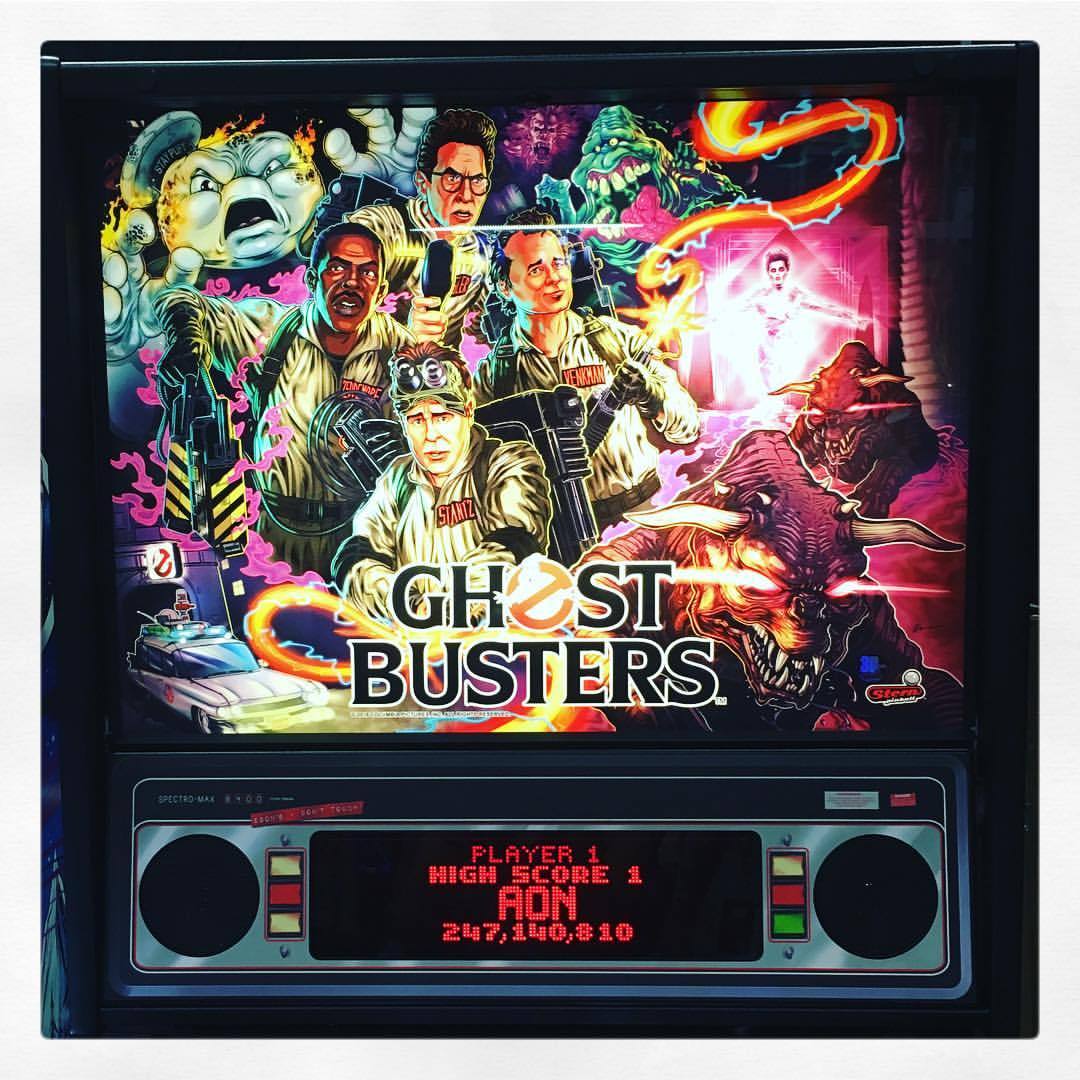Go visit the @sternpinball booth 501 at #SDCC and try to beat my high score! (at