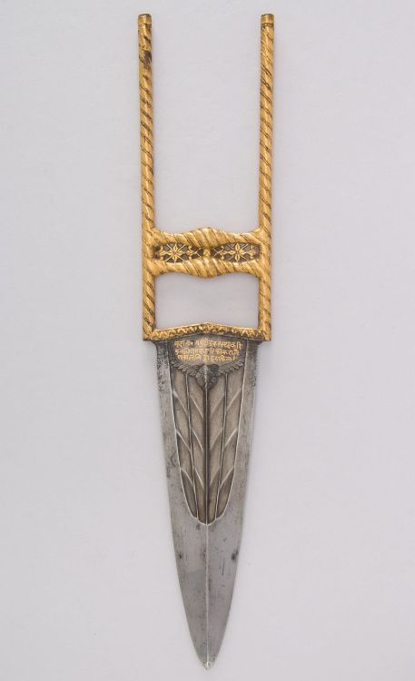 XXX art-of-swords:  Katar DaggerDated: 1852Geography: photo