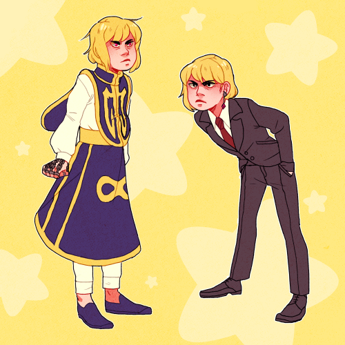 koukouvayia: goodmourningu asked me to draw kurapikas based off this collection of angry lookin