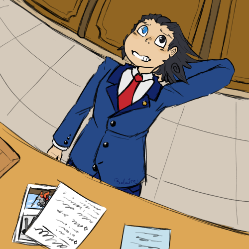 Scoured The Internet To Find An Ace Attorney-themed 30-day Drawing Challenge (as The Fixation Is Strong),,