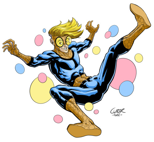Speedball by David CutlerOne of my weirder ambitions is to one day draw a Speedball solo series, pro