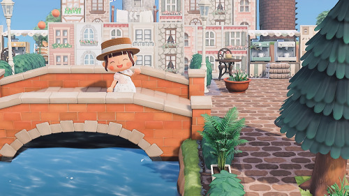 island-musings:cozydew:updated and final version of my riverside cafe / restaurant area! i’ve spent 