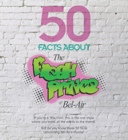 freshprincesubs:  50 Facts about The Fresh Prince of Bel Air(source: NeoMam Studios)