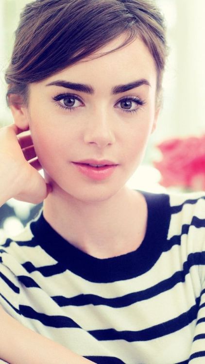 Cute, and beautiful, actress, Lily Collins, 1080x1920 wallpaper @wallpapersmug : ift.tt/2FI4