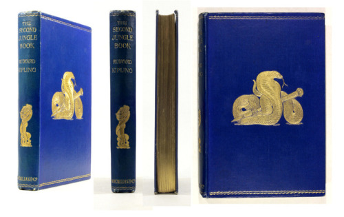 The Jungle Book & Second Jungle Book by Rudyard KiplingEarly printings of the first editions 189