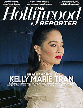 KELLY MARIE TRANThe Hollywood Reporter’s first motion cover, March 2021Photography by Dyan Jong