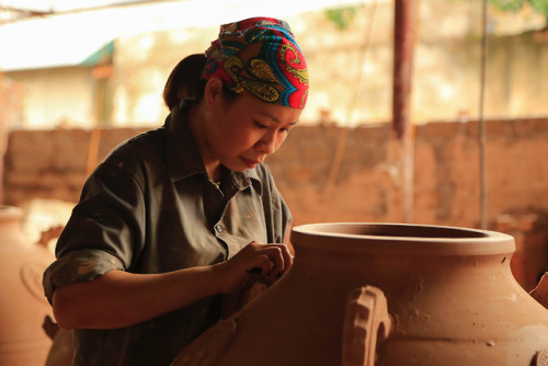 reyolivier: Hanoi pottery making