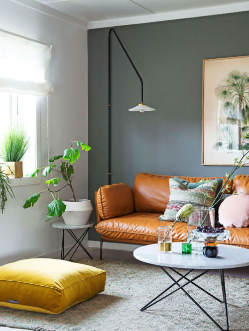 colorful living room