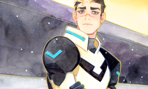 bluealaris:Watercolor sketch of a good boy from Season 5. Shiro is confused, not feeling like himsel