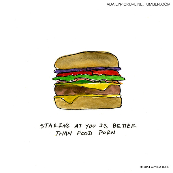 adailypickupline:  You are so cute I could just eat you up. Instagram