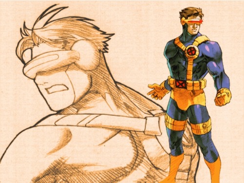 astonishingx:  Marvel vs Capcom 2 - X-Characters + Sketches by Bengus