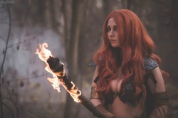 cute-cosplay-babe:  Red Sonja by Milena Dereka https://cute-cosplay-babe.tumblr.com/cosplay