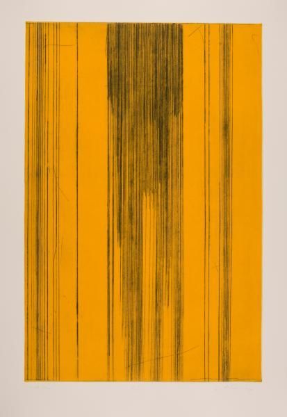 topcat77: Doug Glovaski  10th Ave., 2008, Soft ground etching, drypoint and monotype