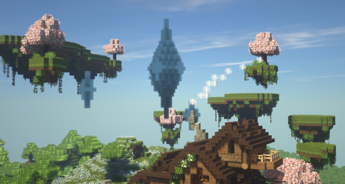 egg-soda:been playing around on minecraft with friends latelyedt: since people are askingmods pictured are:biomes o plentymizunos resource pack (biomes o plenty version)better foliageseus renewed shaderdecocraft2fairy lights