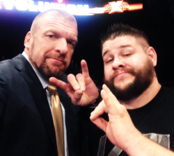fyeahnxt:  @TripleH: A lot of you are asking for a selfie…how does this work? #NXTTakeOver @FightOwensFight  