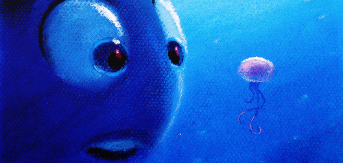 mickeyandcompany:  Concept art for Finding Nemo (adapted from Oh My Disney)
