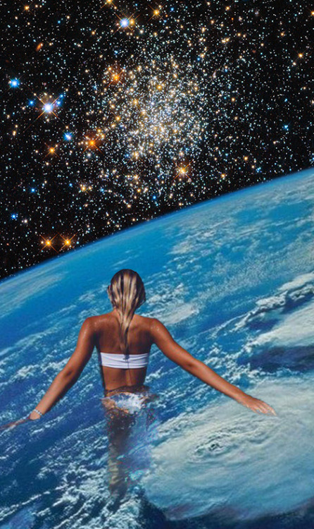 ayhamjabr:Halo Of The Earth.Surreal Mixed Media Collage Art By Ayham Jabr.Instagram-Facebook