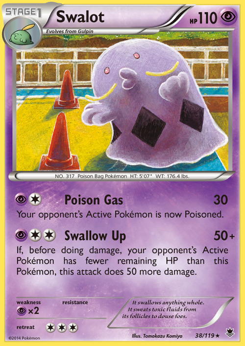 chipsprites: Poison-types in the Pokémon TCG